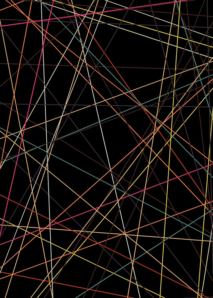 Universe Colorful Lines