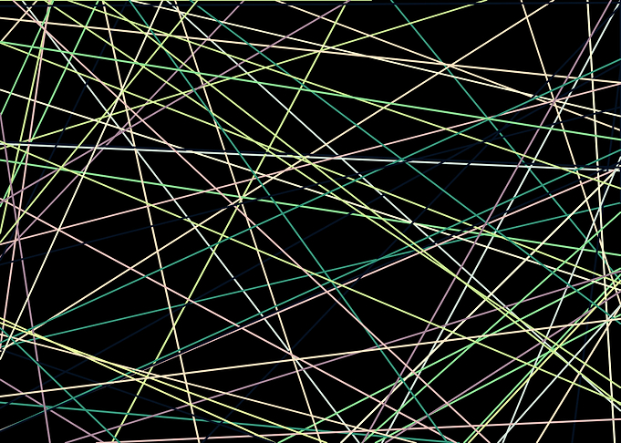 Universe Colorful Lines