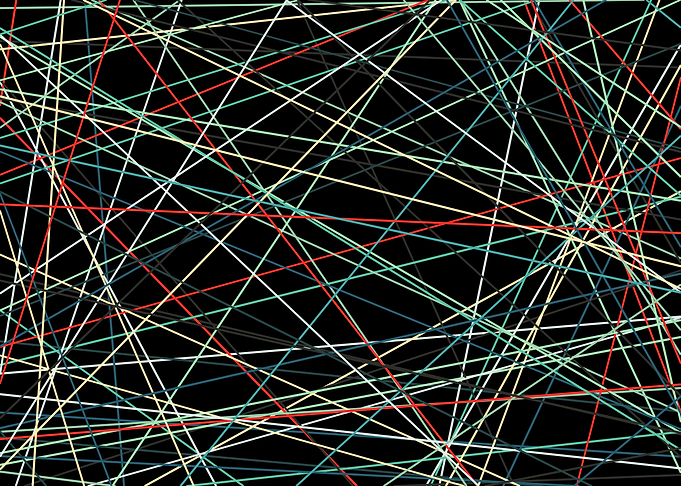 Universe Colorful Lines