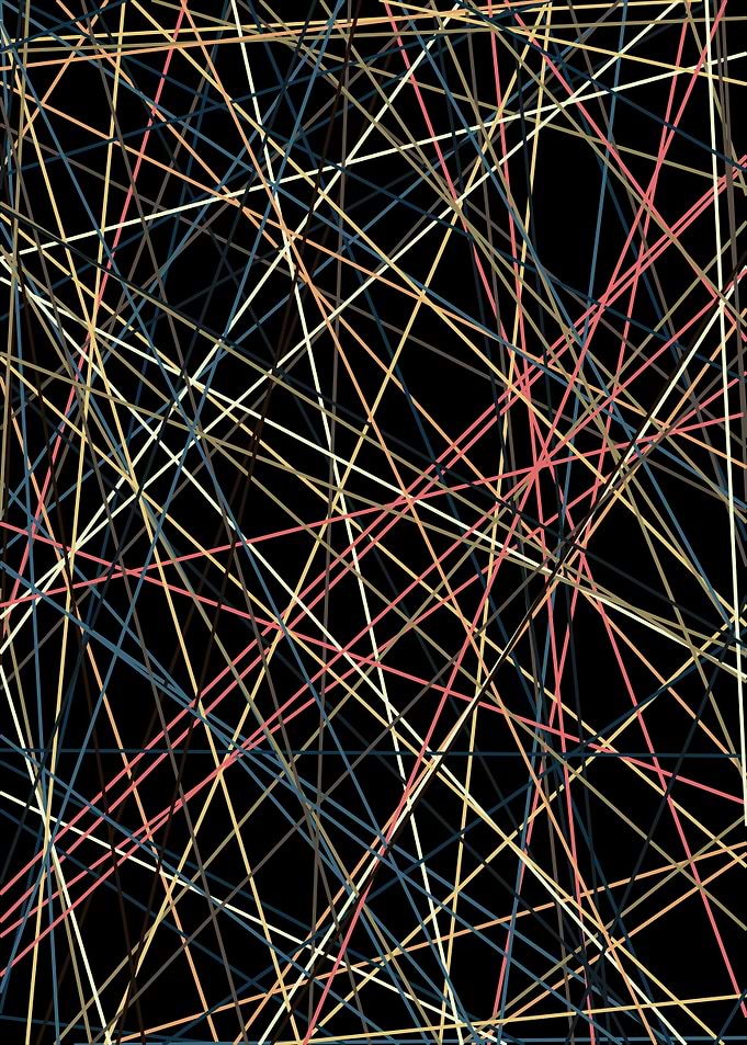 Universe Colorful Lines