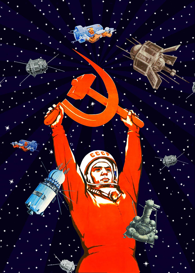 Gagarin space art