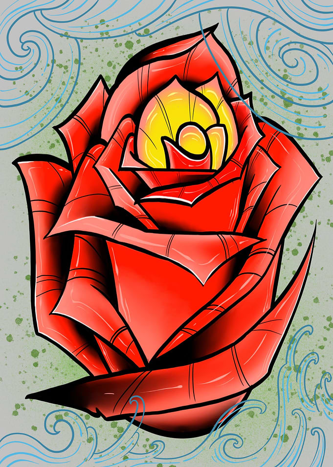 Trad rose 4