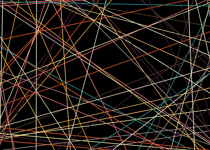 Universe Colorful Lines