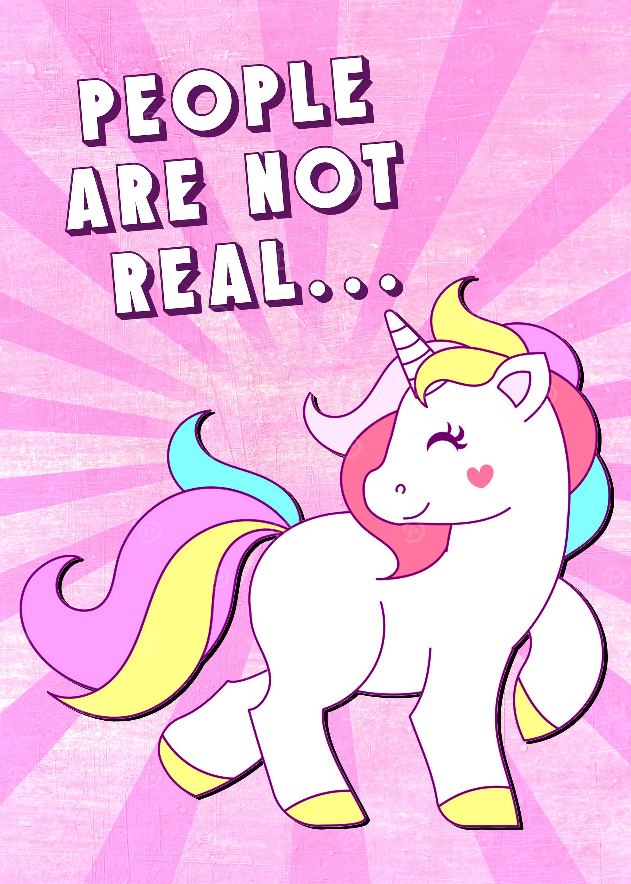 Cute Funny Unicorn