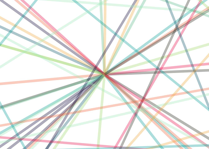 Universe Colorful Lines