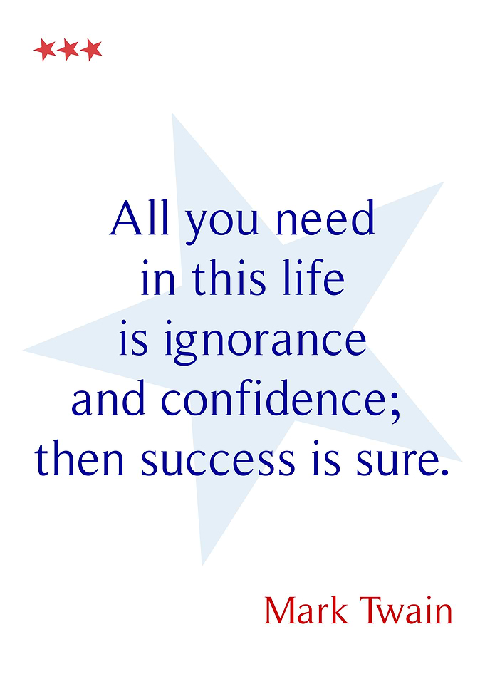 Mark Twain Confidence