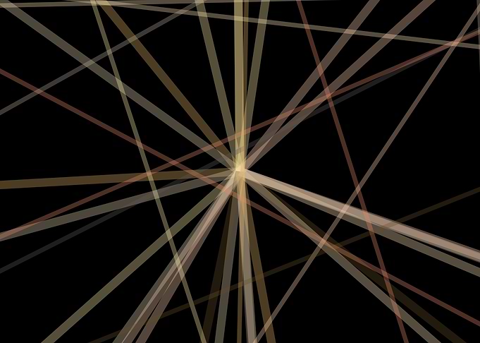 Universe Colorful Lines