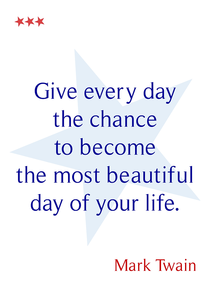 Mark Twain Give Chance