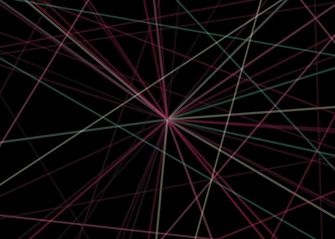 Universe Colorful Lines