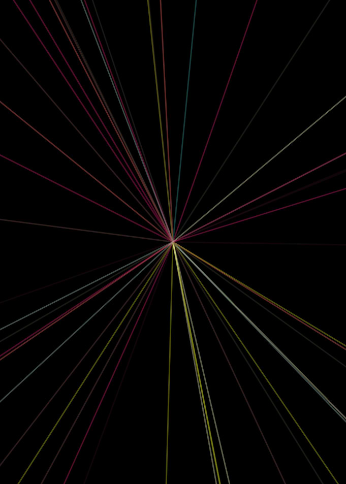 Universe Colorful Lines