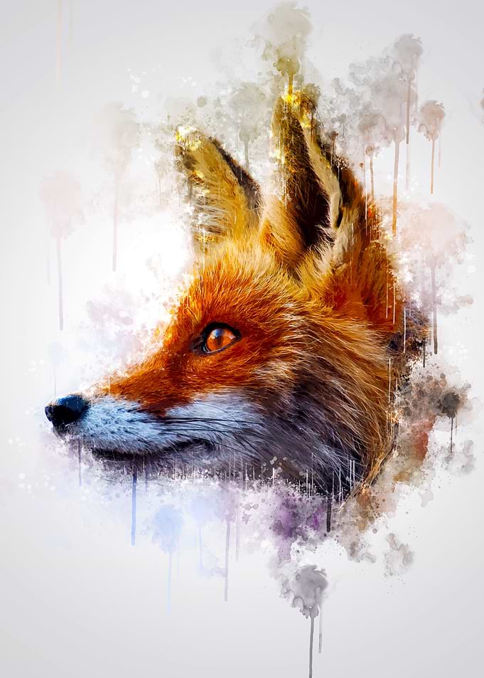 Fox Head Sideways