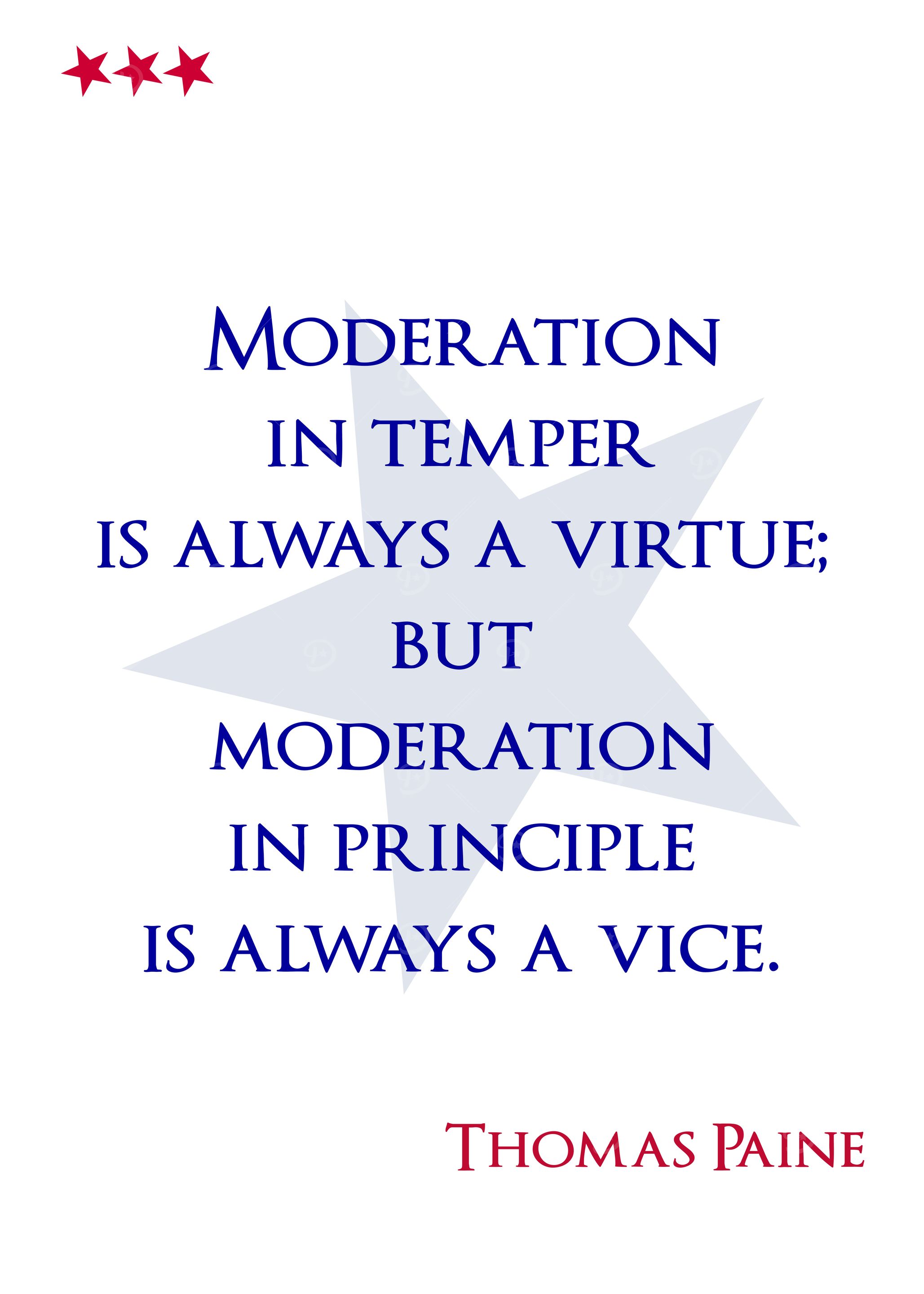 Thomas Paine Moderation
