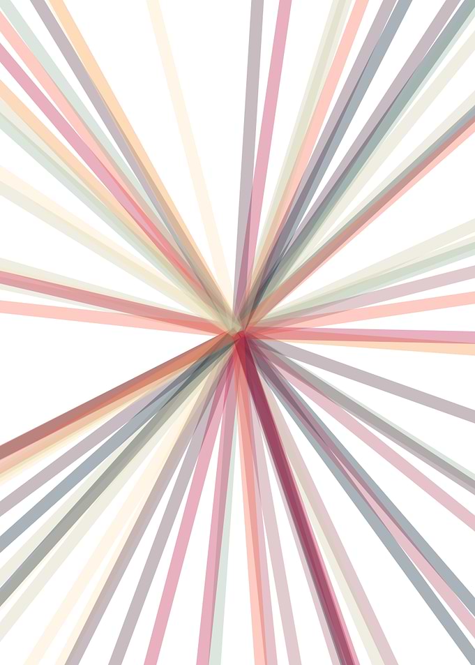 Universe Colorful Lines