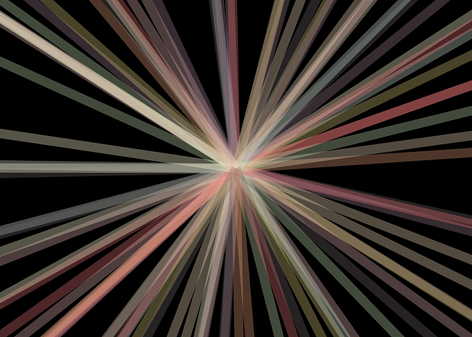Universe Colorful Lines