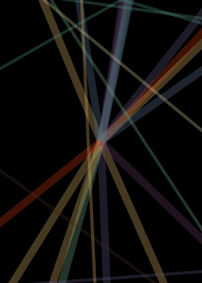 Universe Colorful Lines
