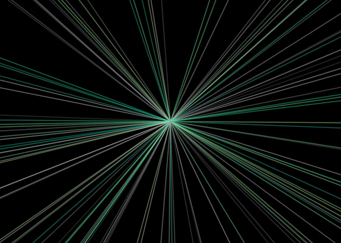 Universe Colorful Lines