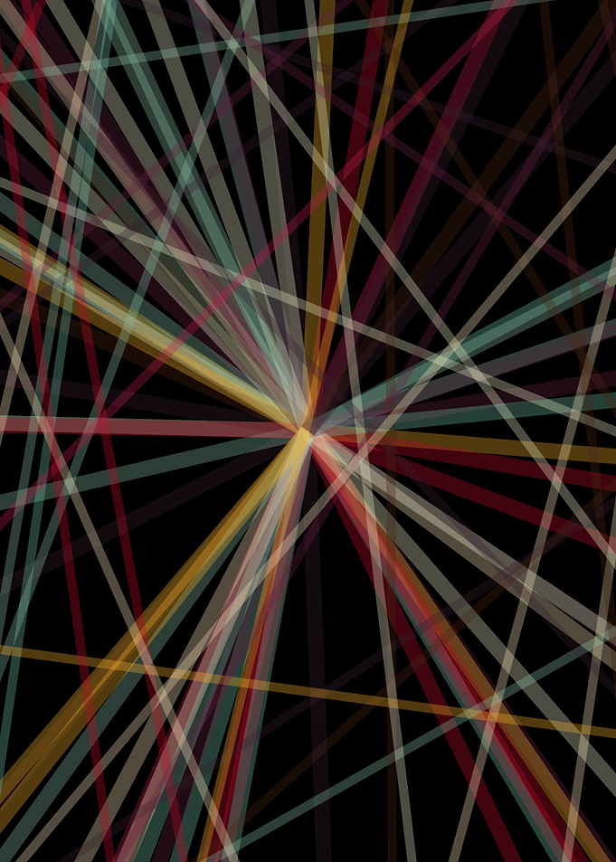 Universe Colorful Lines