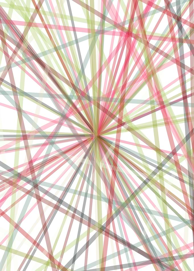 Universe Colorful Lines