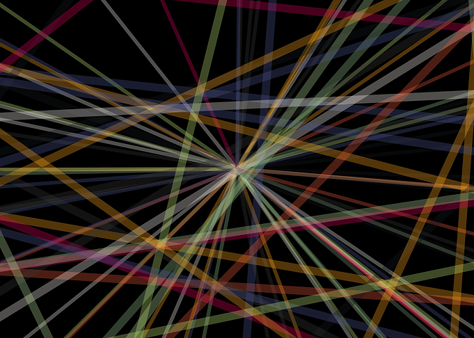 Universe Colorful Lines