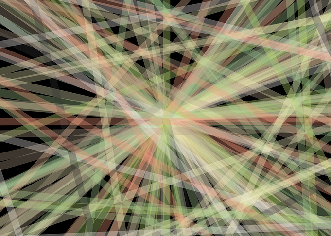 Universe Colorful Lines