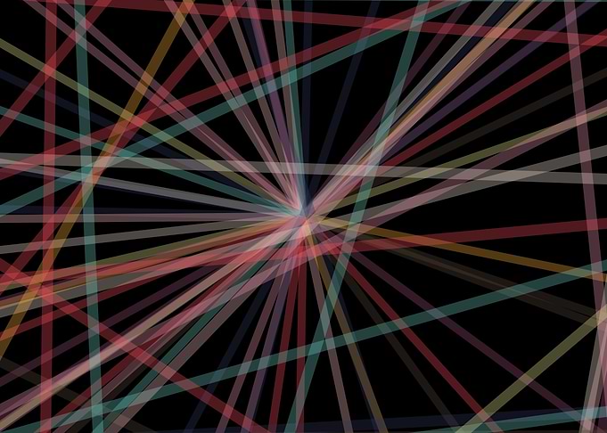Universe Colorful Lines
