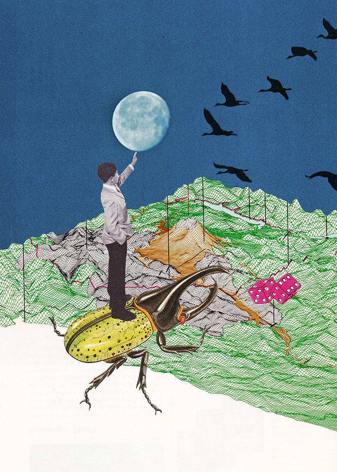 Lucid Dreaming [collage]