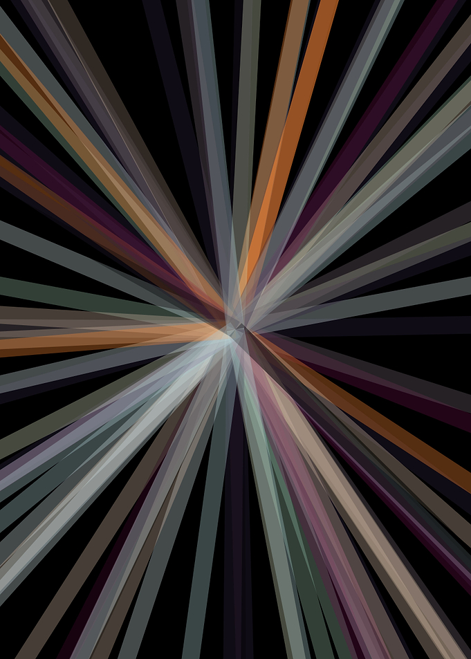 Universe Colorful Lines
