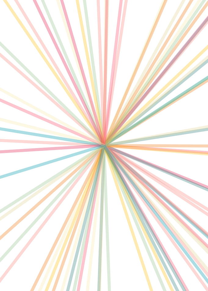 Universe Colorful Lines