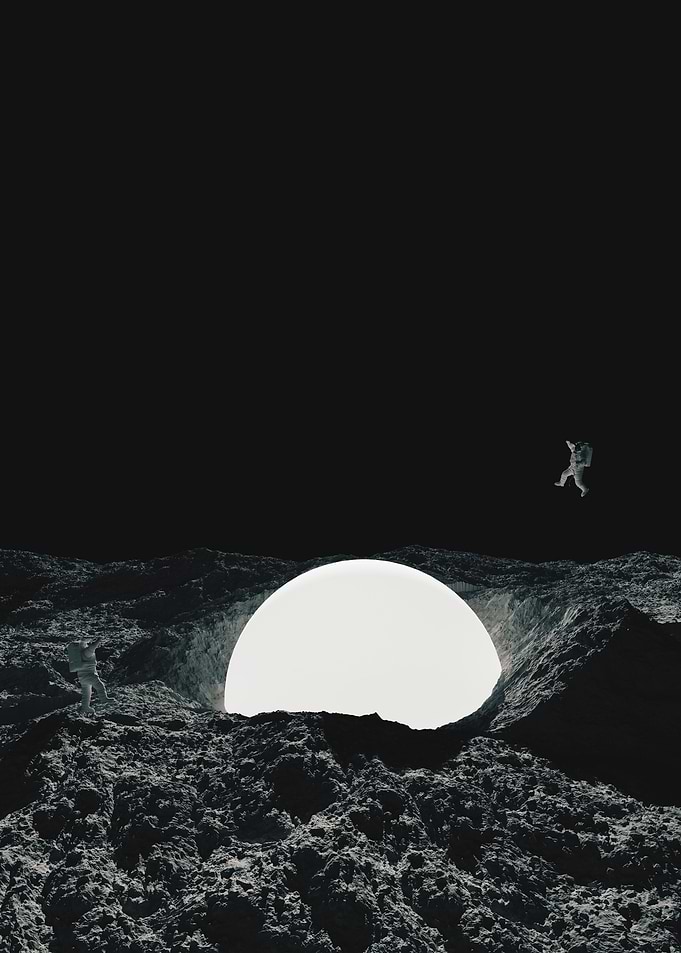 Astronaut Moon
