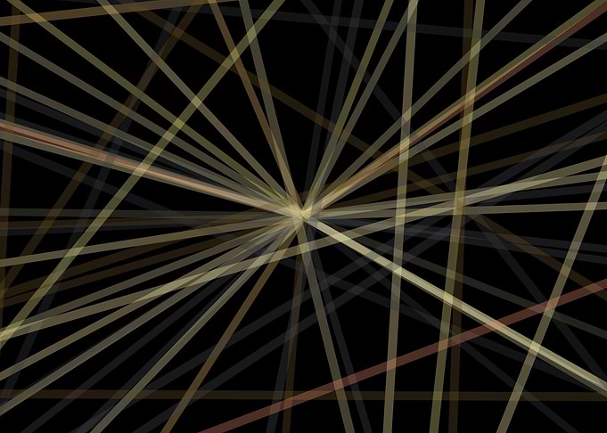 Universe Colorful Lines