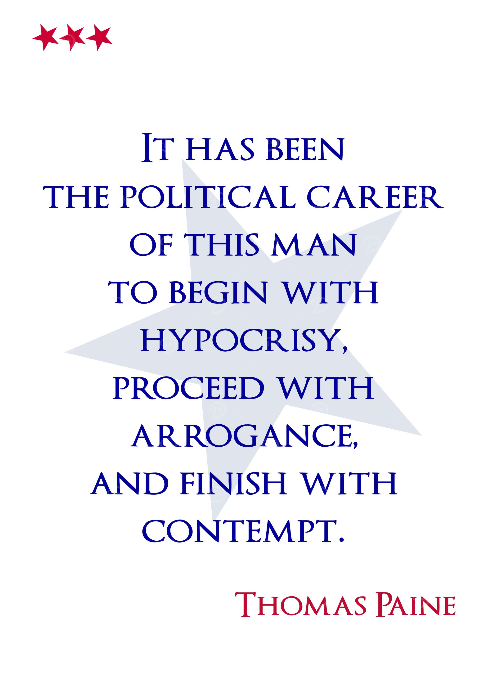 Thomas Paine Career