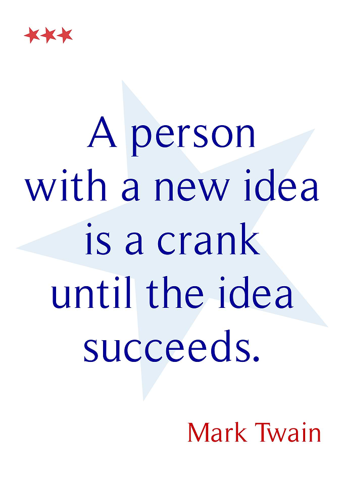 Mark Twain New Idea