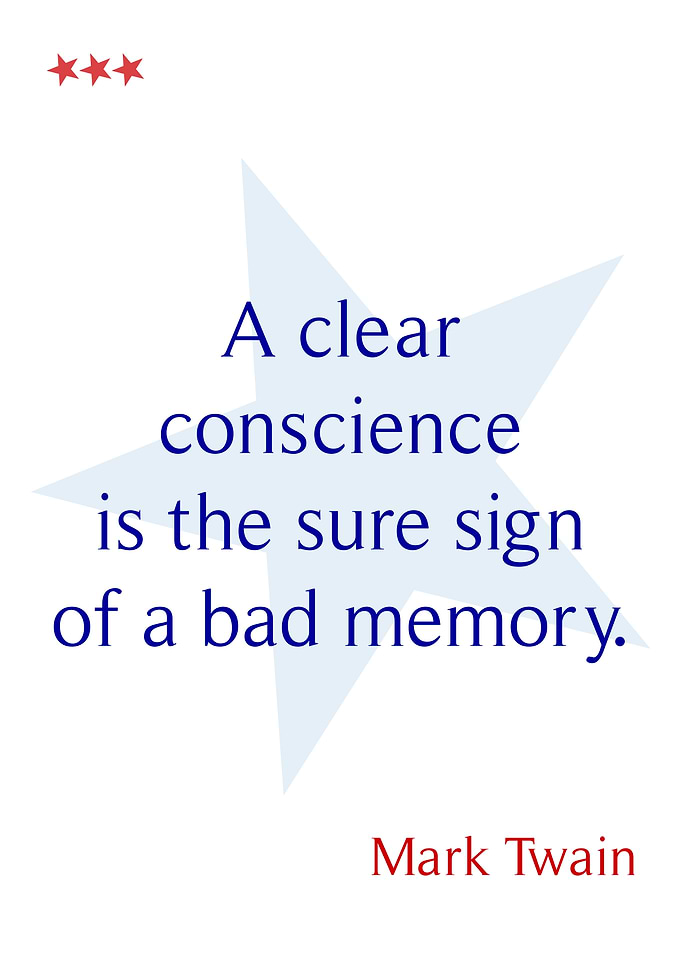 Mark Twain Concience