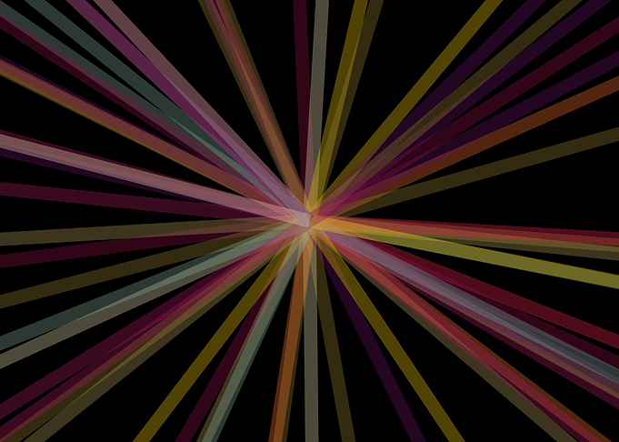 Universe Colorful Lines