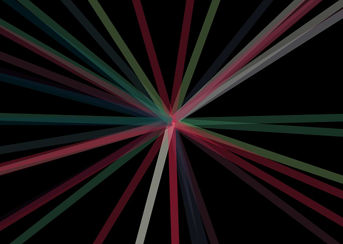 Universe Colorful Lines