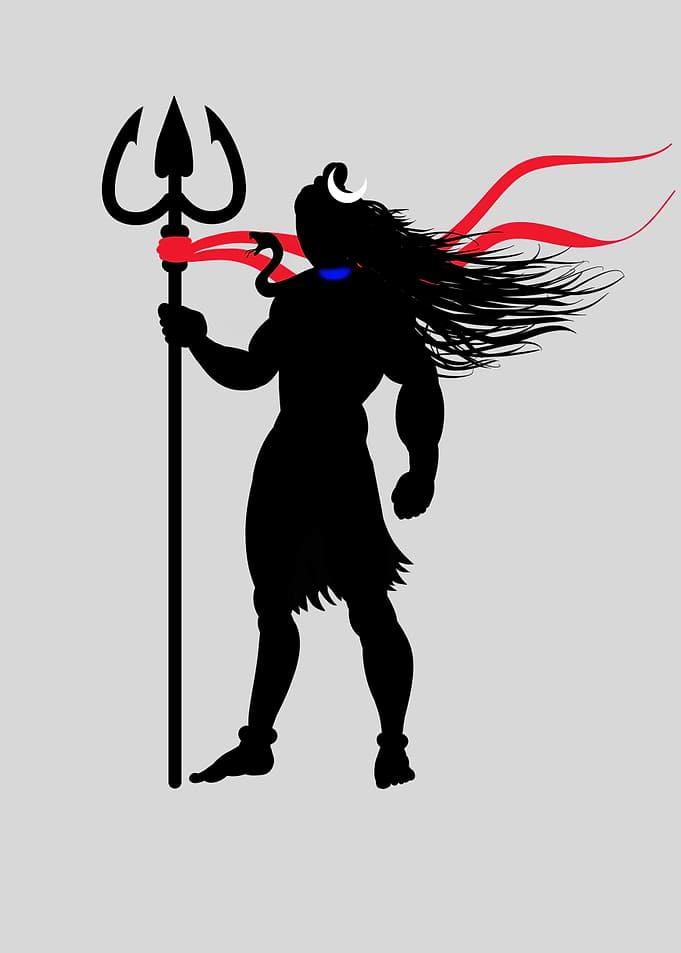 lord shiva painting
