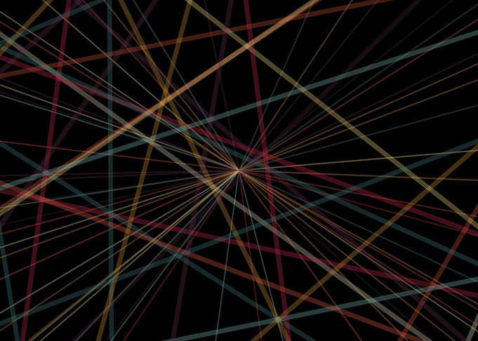 Universe Colorful Lines