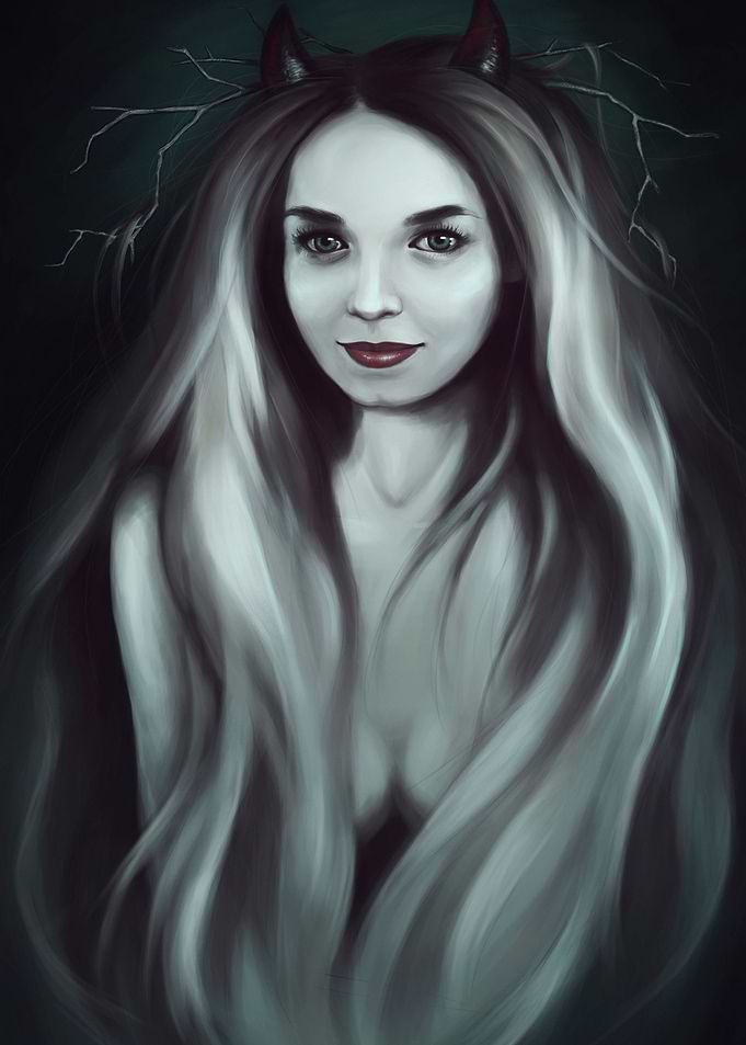 Cute succubus