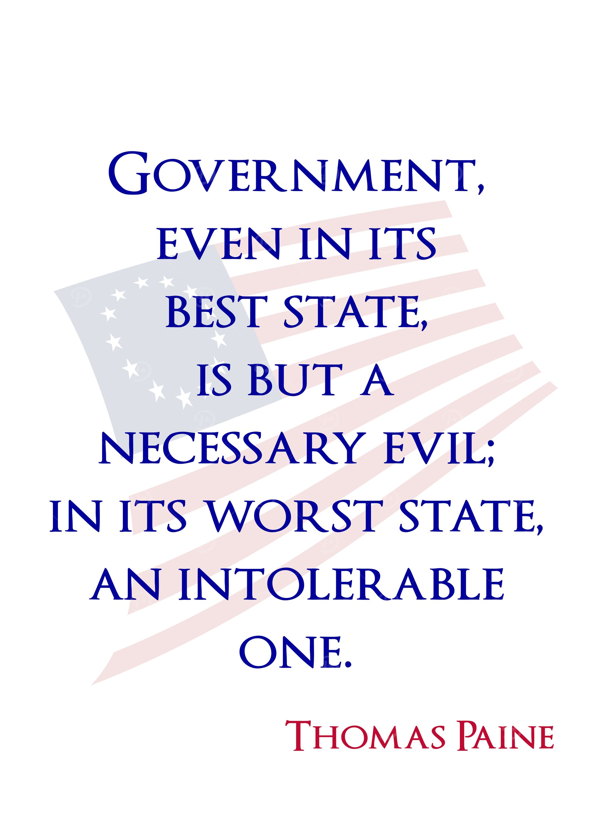 Thomas Paine Government