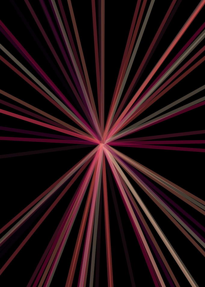 Universe Colorful Lines