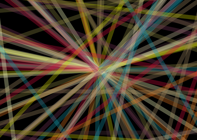 Universe Colorful Lines