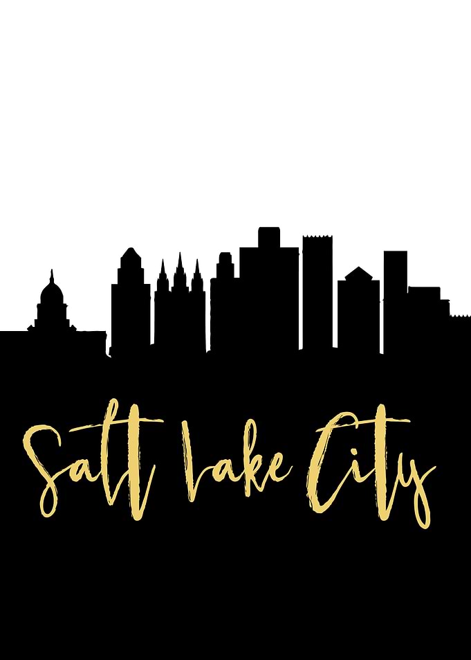 Salt Lake City Skyline