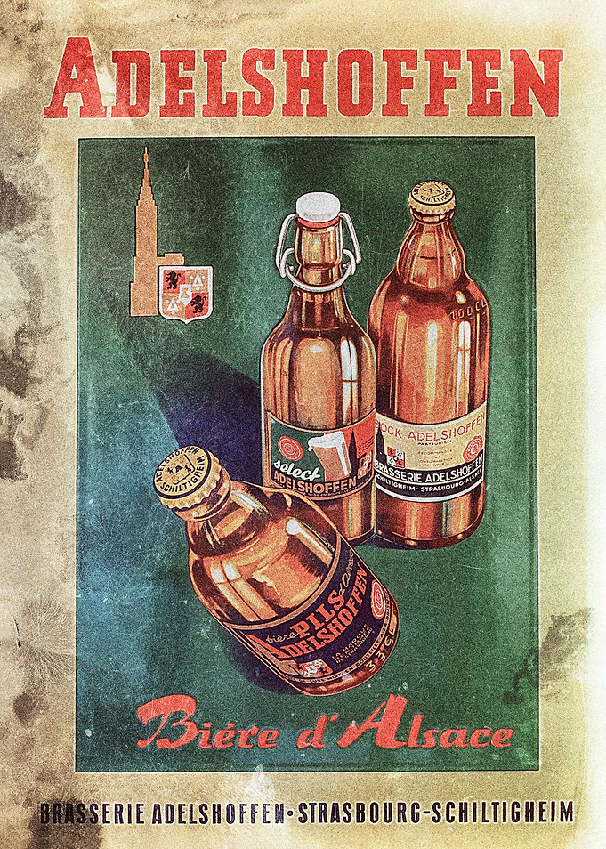 Retro Vintage beer poster