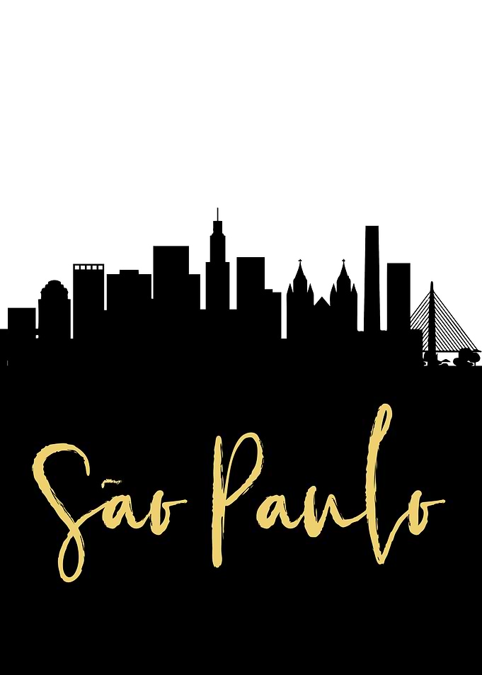 Sao Paulo Skyline Brazil