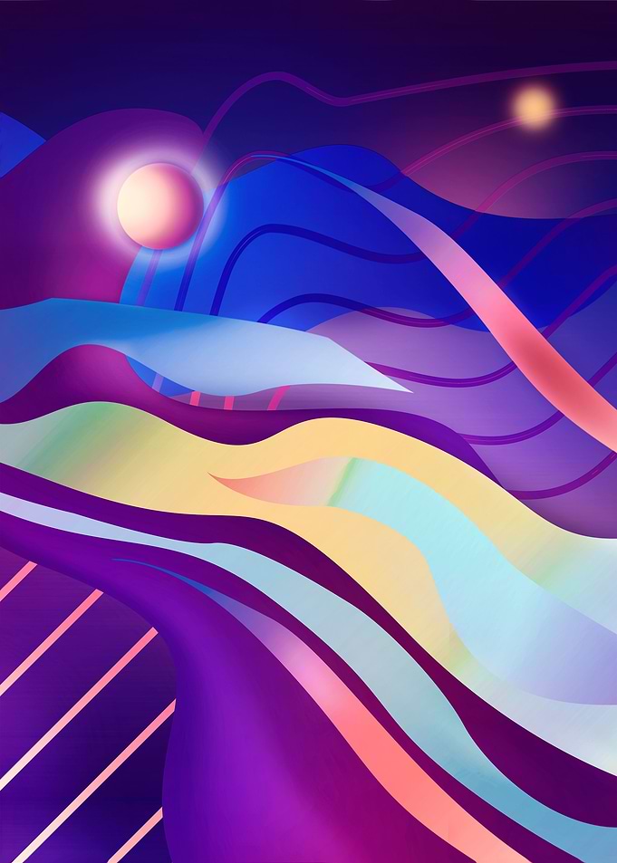 Purple Space Ink 4