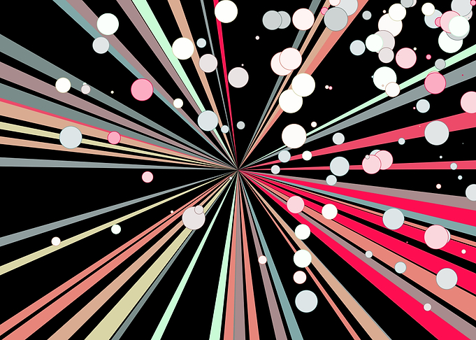 Universe Colorful Lines