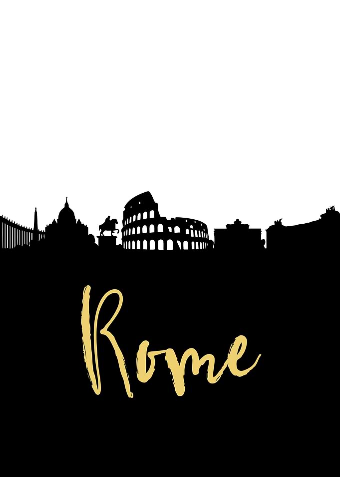Rome Skyline Italy City