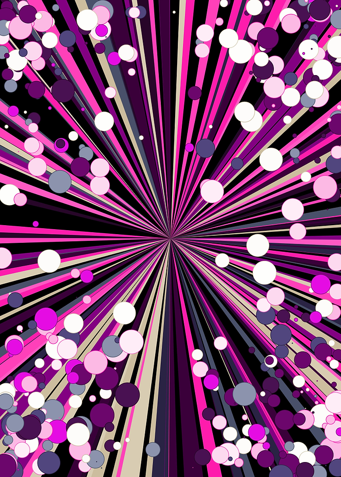 Universe Colorful Lines