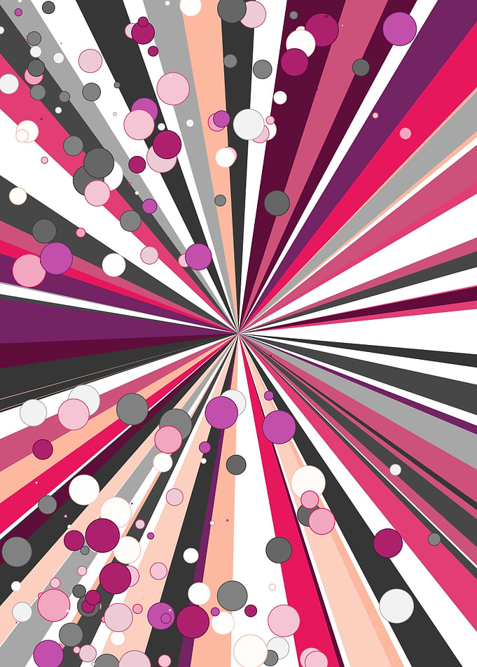 Universe Colorful Lines