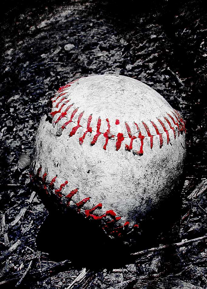 Baseball art bon vs 1